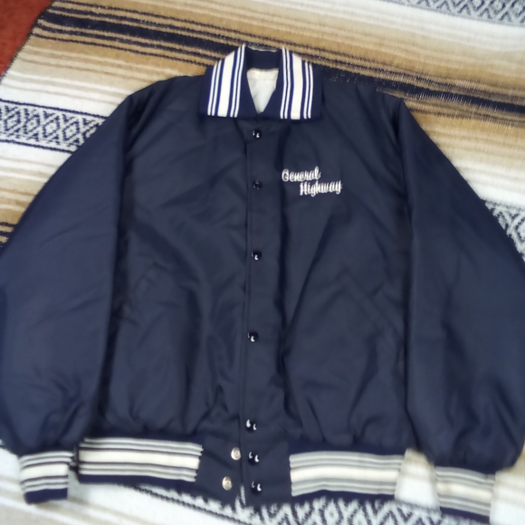 VINTAGE TRUCKER JACKET GENERAL HIGHWAY - Picture 2 of 12